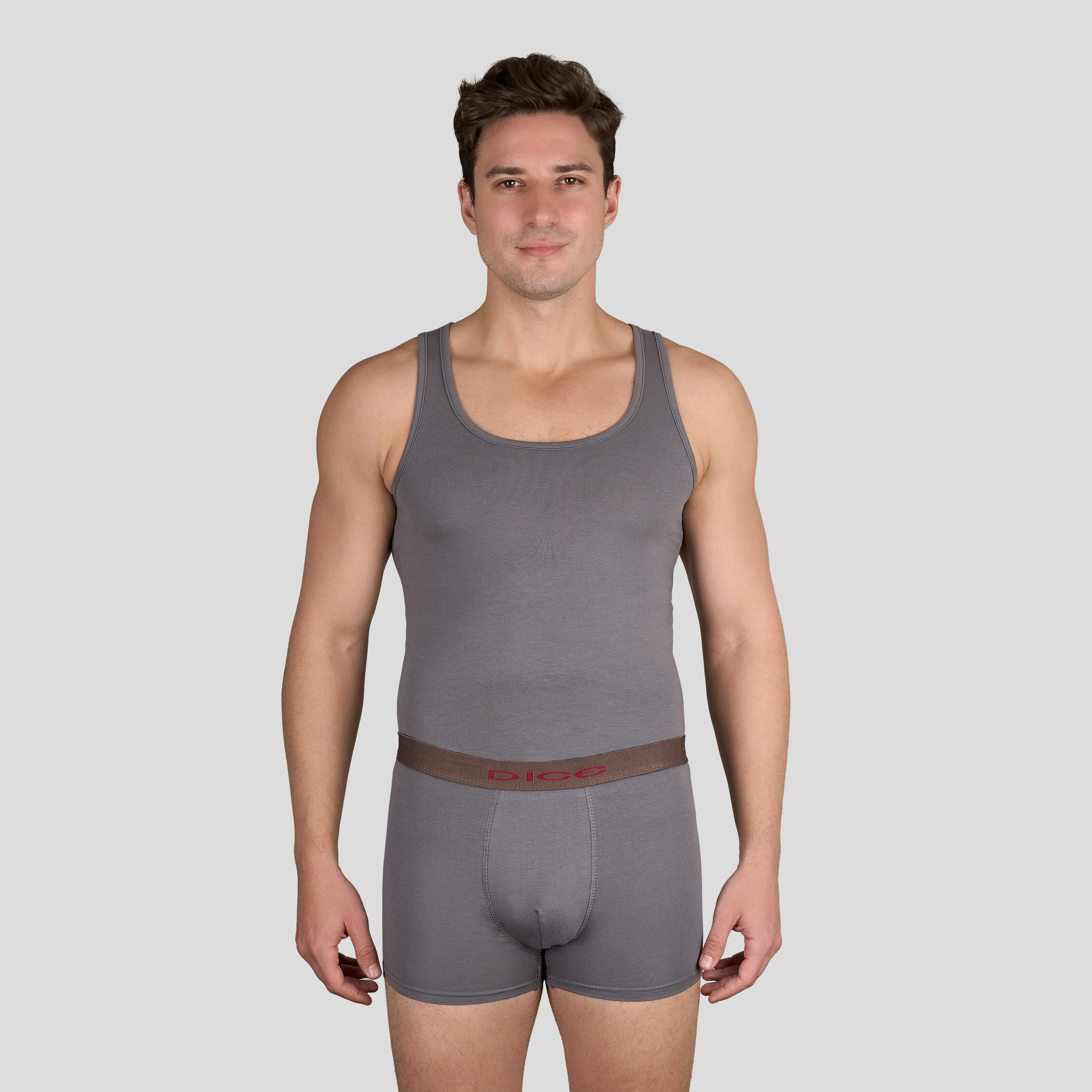 Men Plain Underwear Set Pack Of 3 - Image 11