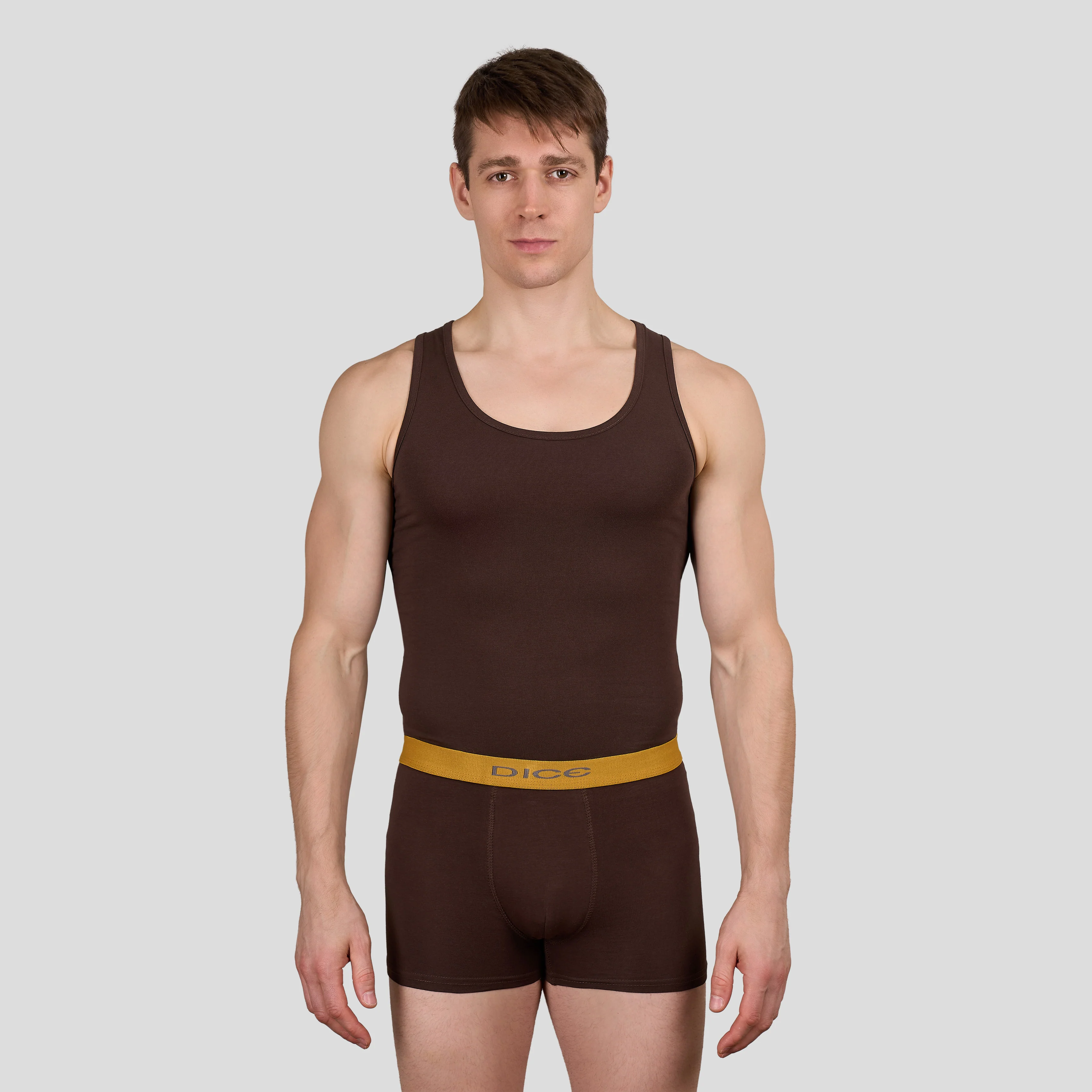 Men Plain Underwear Set Pack Of 3 - Image 3